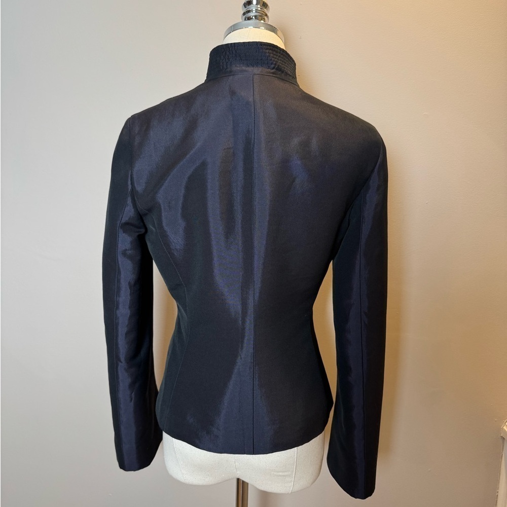 Rene Lezard Double Button Navy Blazer -size 36 NWT - Picture 4 of 8